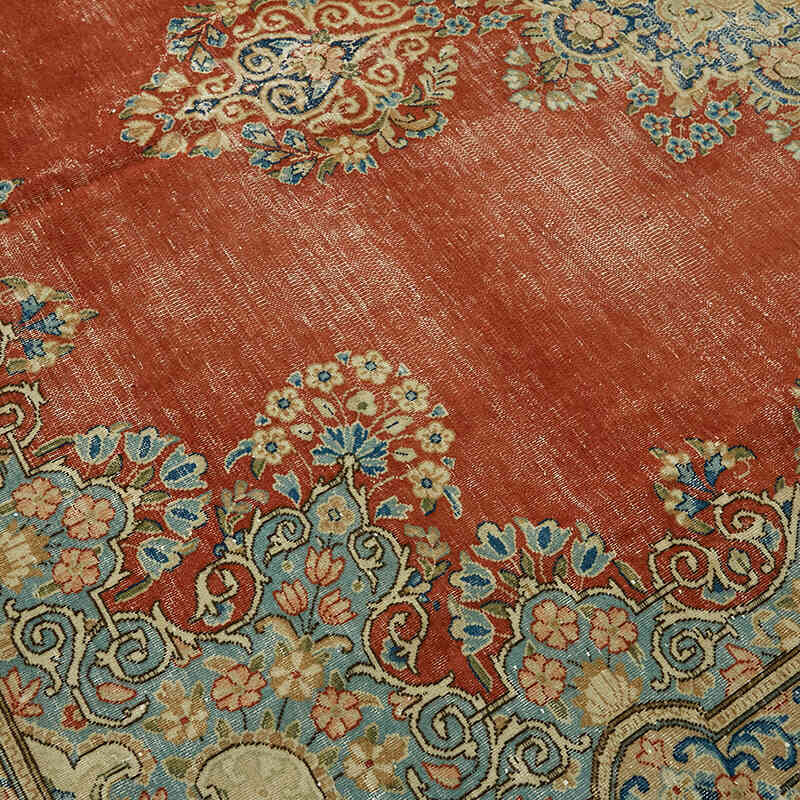 El Dokuma Vintage Halı - 267 cm x 361 cm - K0078379