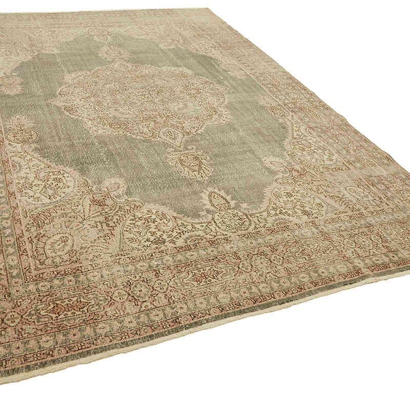 El Dokuma Vintage Halı - 270 cm x 380 cm - K0078382