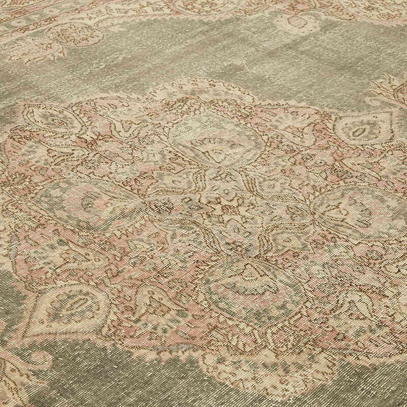 El Dokuma Vintage Halı - 270 cm x 380 cm - K0078382