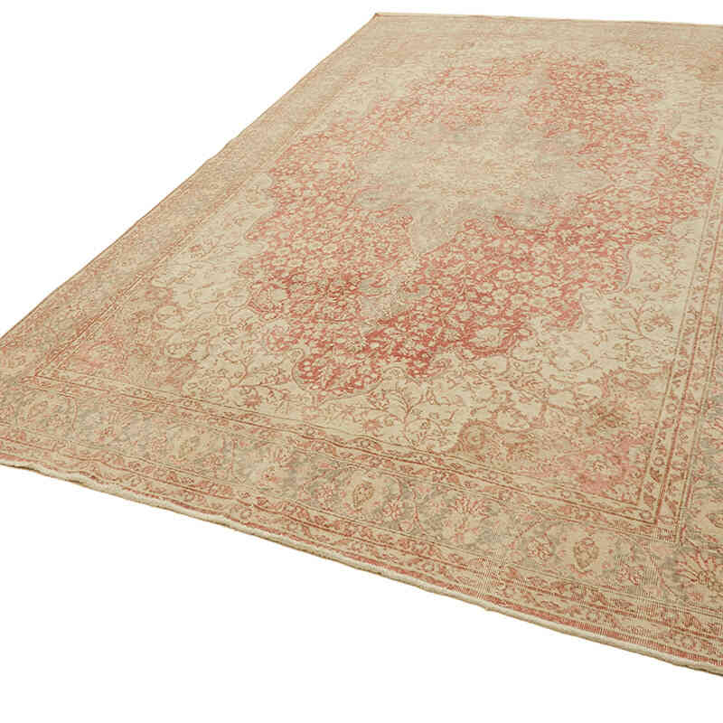 El Dokuma Vintage Halı - 227 cm x 368 cm - K0078383