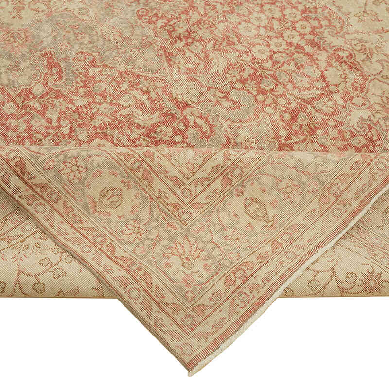 El Dokuma Vintage Halı - 227 cm x 368 cm - K0078383
