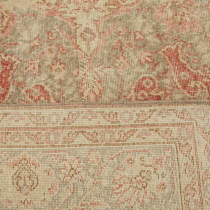 El Dokuma Vintage Halı - 227 cm x 368 cm - K0078383