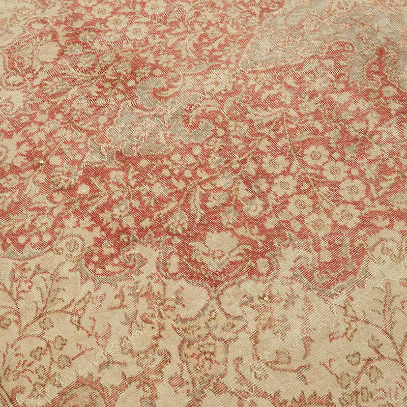 El Dokuma Vintage Halı - 227 cm x 368 cm - K0078383