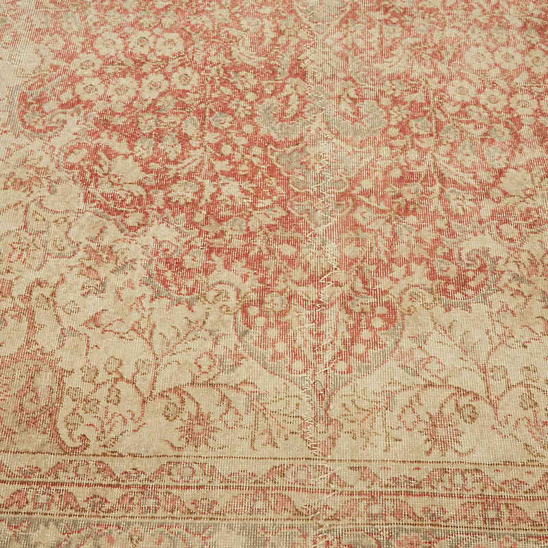 El Dokuma Vintage Halı - 227 cm x 368 cm - K0078383