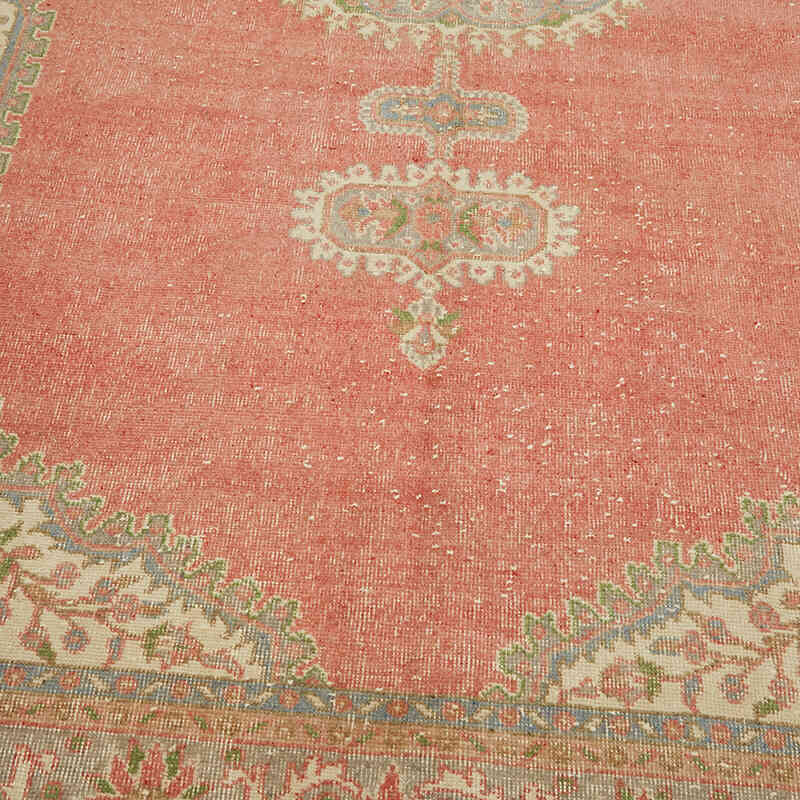 Vintage Hand-Knotted Oriental Rug - 7' 4" x 11' 2" (88" x 134") - K0078384