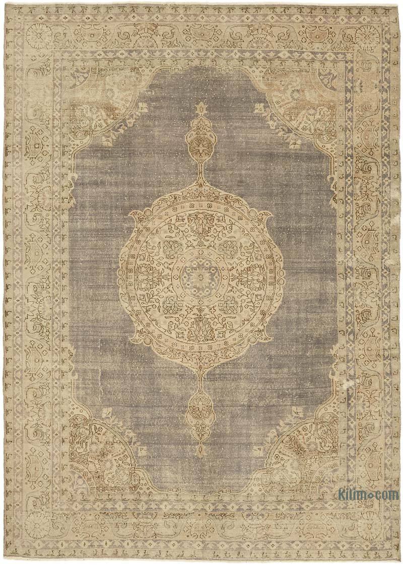 El Dokuma Vintage Halı - 247 cm x 338 cm - K0078386