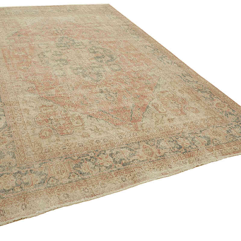 Vintage Hand-Knotted Oriental Rug - 8' 9" x 12' 10" (105" x 154") - K0078391
