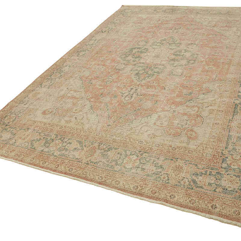 Vintage Hand-Knotted Oriental Rug - 8' 9" x 12' 10" (105" x 154") - K0078391