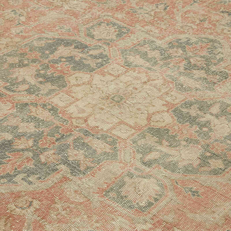 Vintage Hand-Knotted Oriental Rug - 8' 9" x 12' 10" (105" x 154") - K0078391