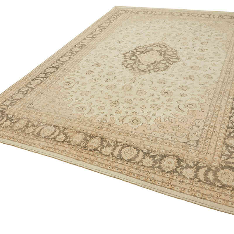 Vintage Hand-Knotted Oriental Rug - 9' 1" x 12' 2" (109" x 146") - K0078392