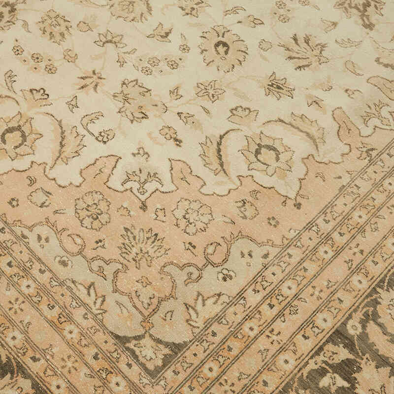 Vintage Hand-Knotted Oriental Rug - 9' 1" x 12' 2" (109" x 146") - K0078392