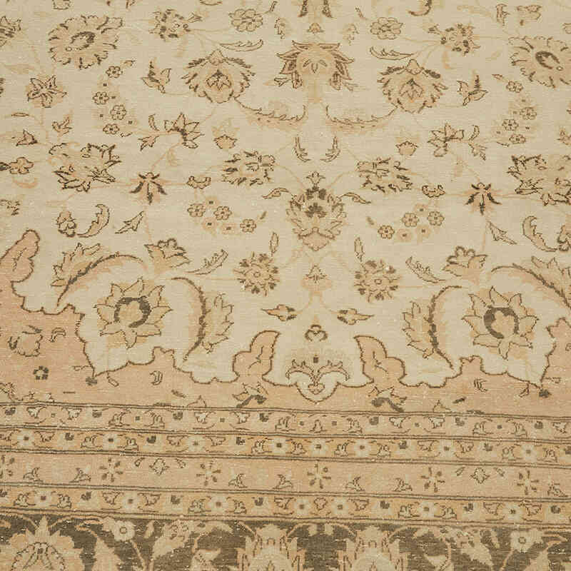 Vintage Hand-Knotted Oriental Rug - 9' 1" x 12' 2" (109" x 146") - K0078392