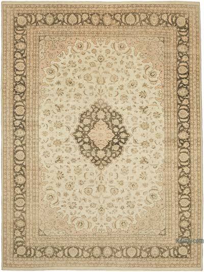 Vintage Hand-Knotted Oriental Rug - 9' 1" x 12' 2" (109" x 146")