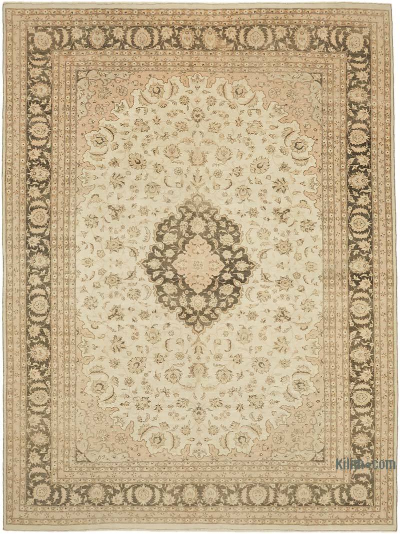 Vintage Hand-Knotted Oriental Rug - 9' 1" x 12' 2" (109" x 146") - K0078392
