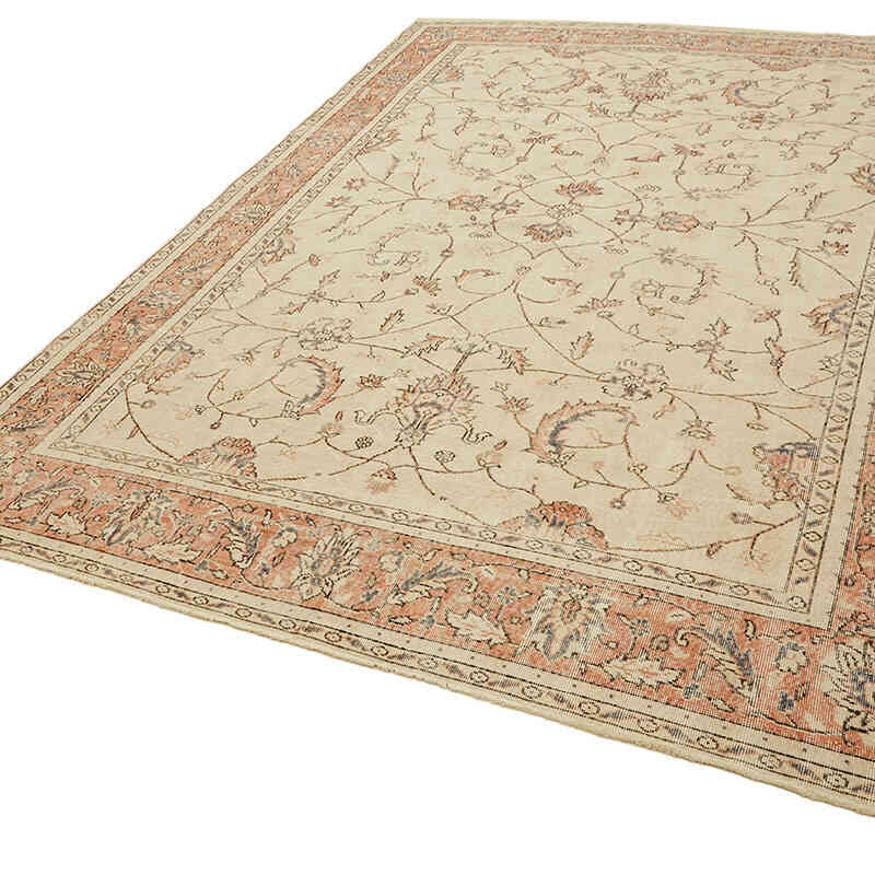 El Dokuma Vintage Halı - 243 cm x 332 cm - K0078394