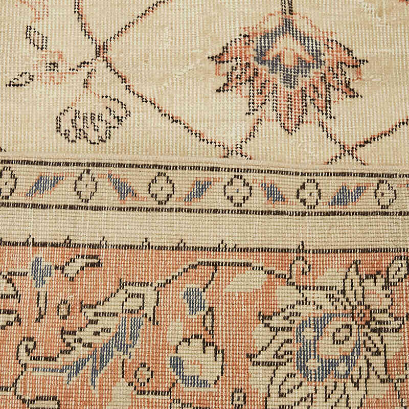 El Dokuma Vintage Halı - 243 cm x 332 cm - K0078394