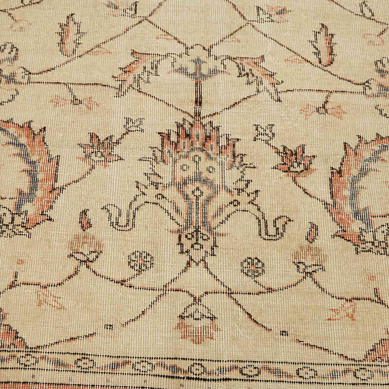 El Dokuma Vintage Halı - 243 cm x 332 cm - K0078394