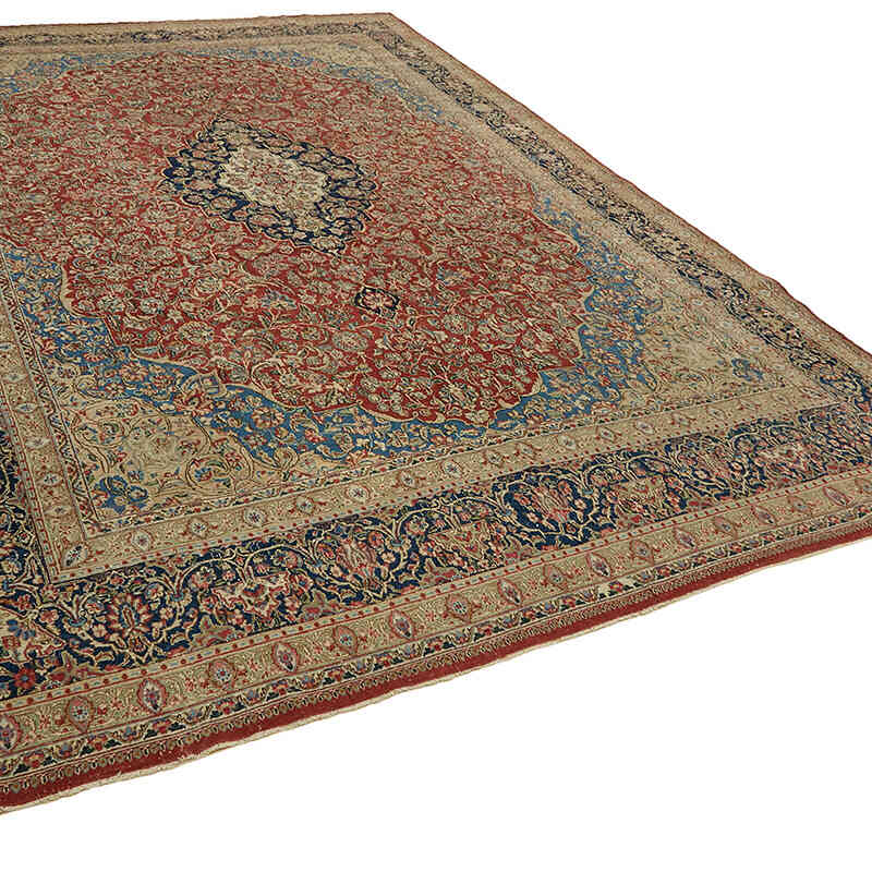 El Dokuma Vintage Halı - 292 cm x 422 cm - K0078400