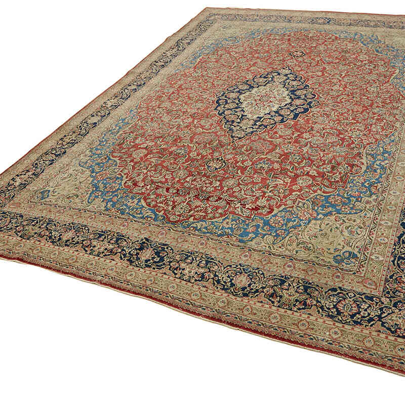 El Dokuma Vintage Halı - 292 cm x 422 cm - K0078400