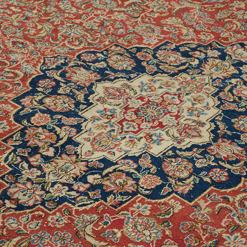 El Dokuma Vintage Halı - 292 cm x 422 cm - K0078400