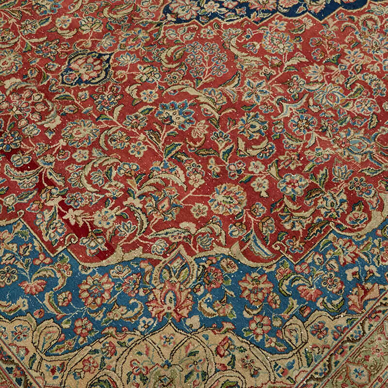El Dokuma Vintage Halı - 292 cm x 422 cm - K0078400