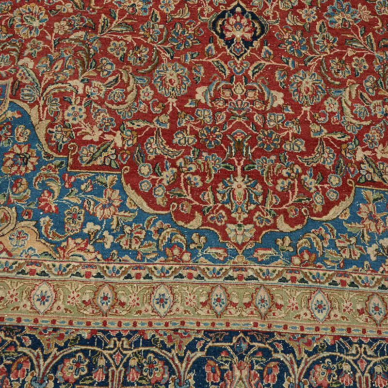El Dokuma Vintage Halı - 292 cm x 422 cm - K0078400