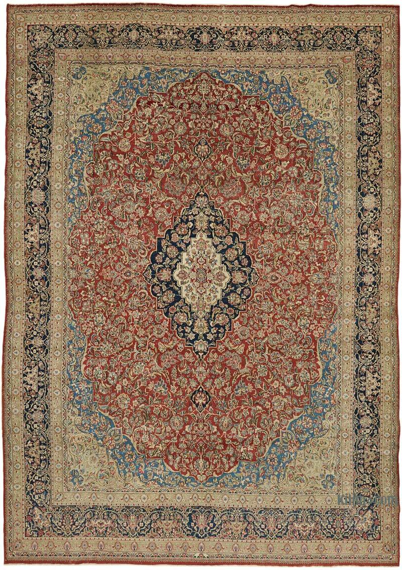 El Dokuma Vintage Halı - 292 cm x 422 cm - K0078400