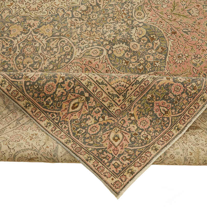 Alfombra Oriental Vintage Anudada a Mano - 256 cm x 351 cm - K0078402