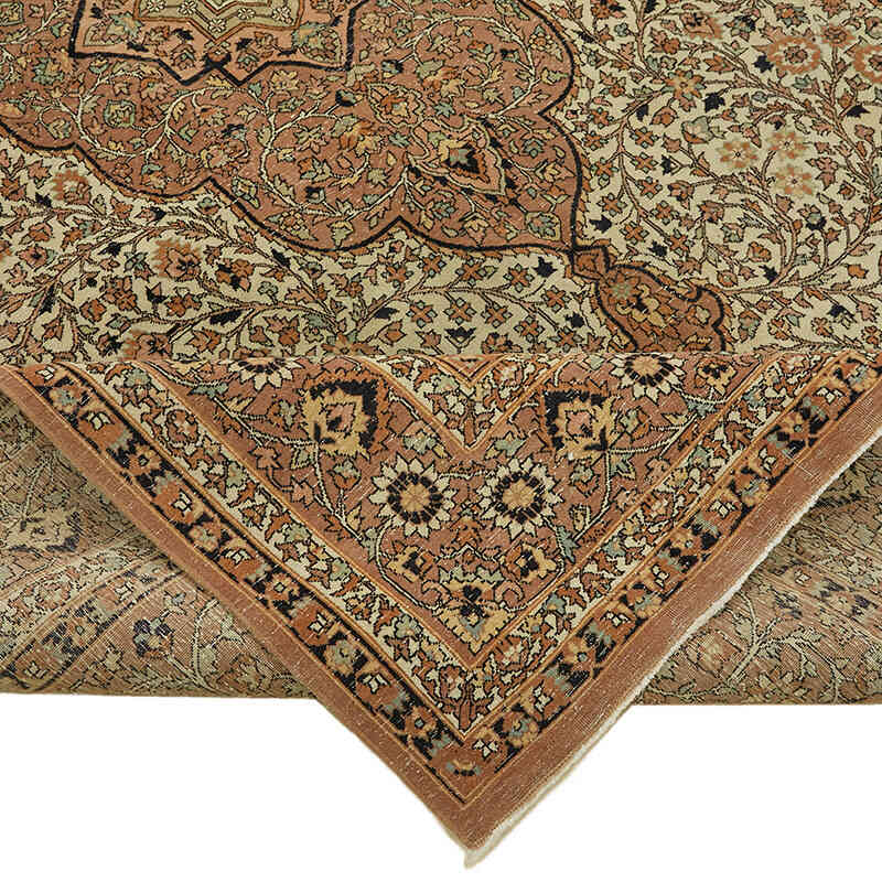 Alfombra Oriental Vintage Anudada a Mano - 243 cm x 345 cm - K0078412