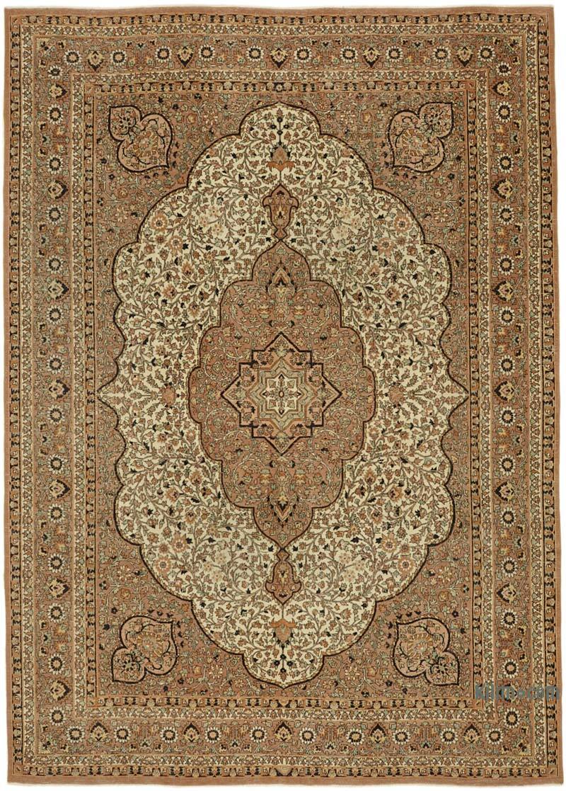Alfombra Oriental Vintage Anudada a Mano - 243 cm x 345 cm - K0078412