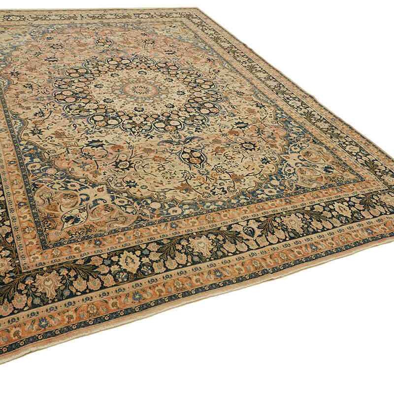 El Dokuma Vintage Halı - 264 cm x 358 cm - K0078413