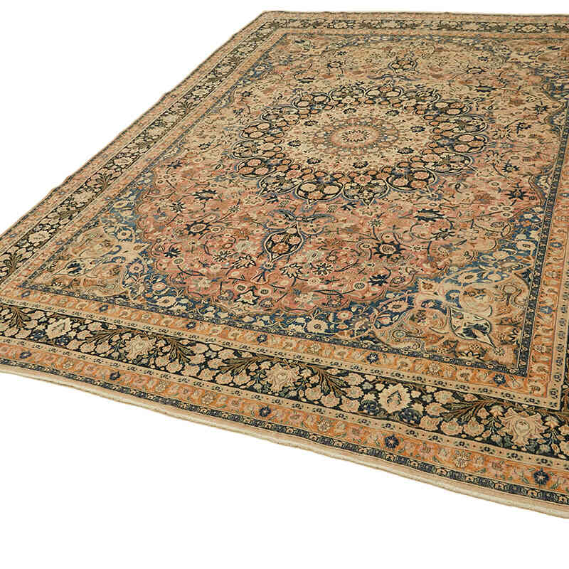 El Dokuma Vintage Halı - 264 cm x 358 cm - K0078413
