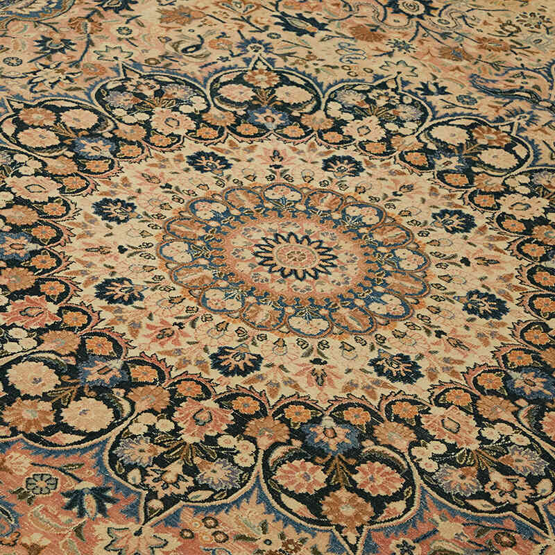 El Dokuma Vintage Halı - 264 cm x 358 cm - K0078413