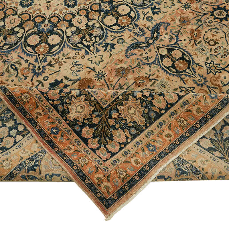 El Dokuma Vintage Halı - 264 cm x 358 cm - K0078413