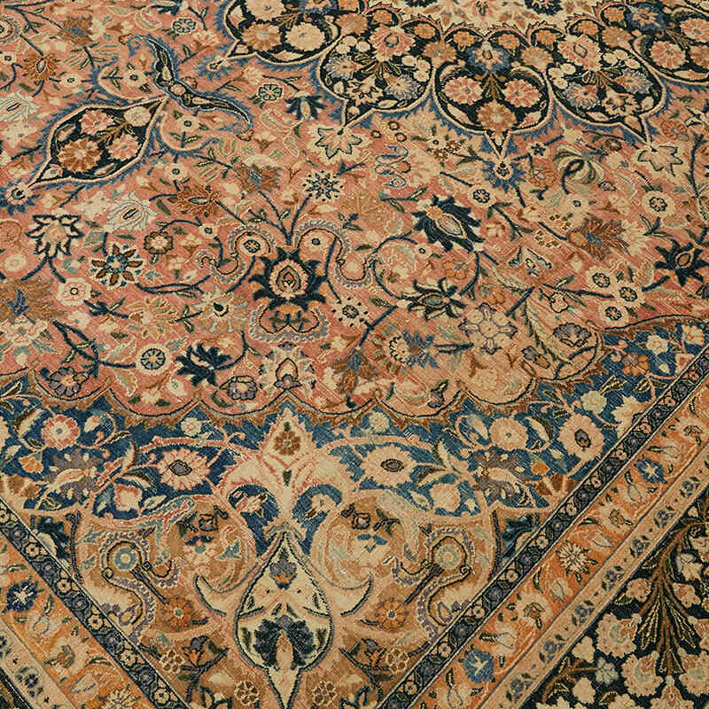 El Dokuma Vintage Halı - 264 cm x 358 cm - K0078413