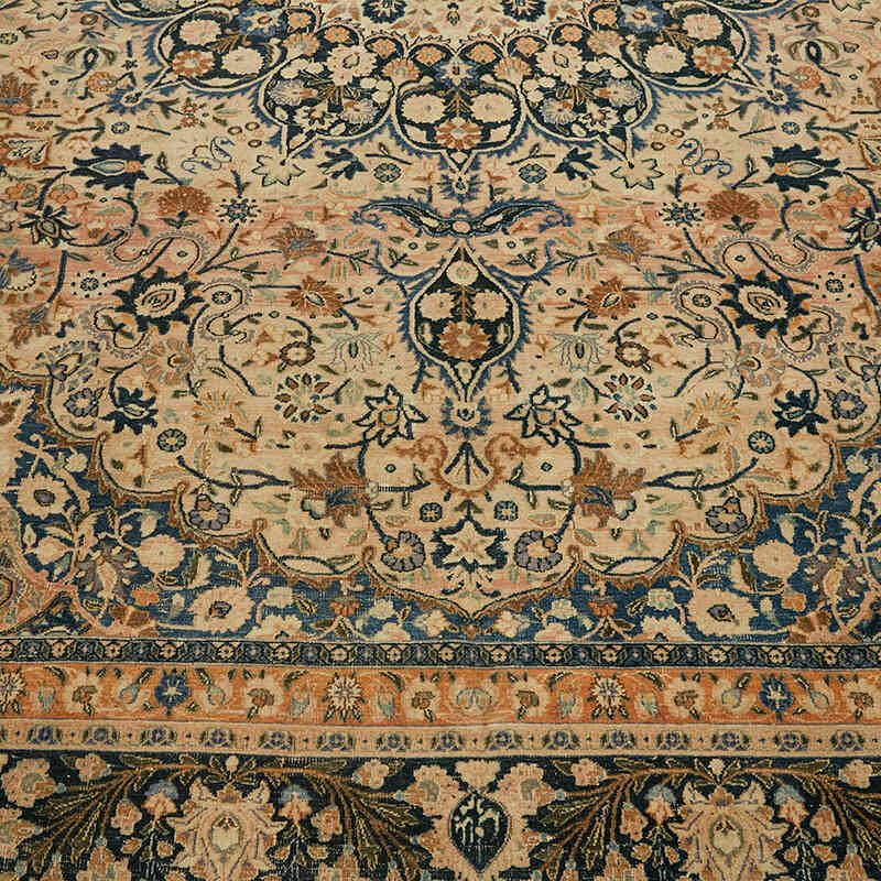 El Dokuma Vintage Halı - 264 cm x 358 cm - K0078413
