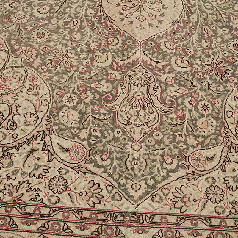 Alfombra Oriental Vintage Anudada a Mano - 243 cm x 348 cm - K0078414