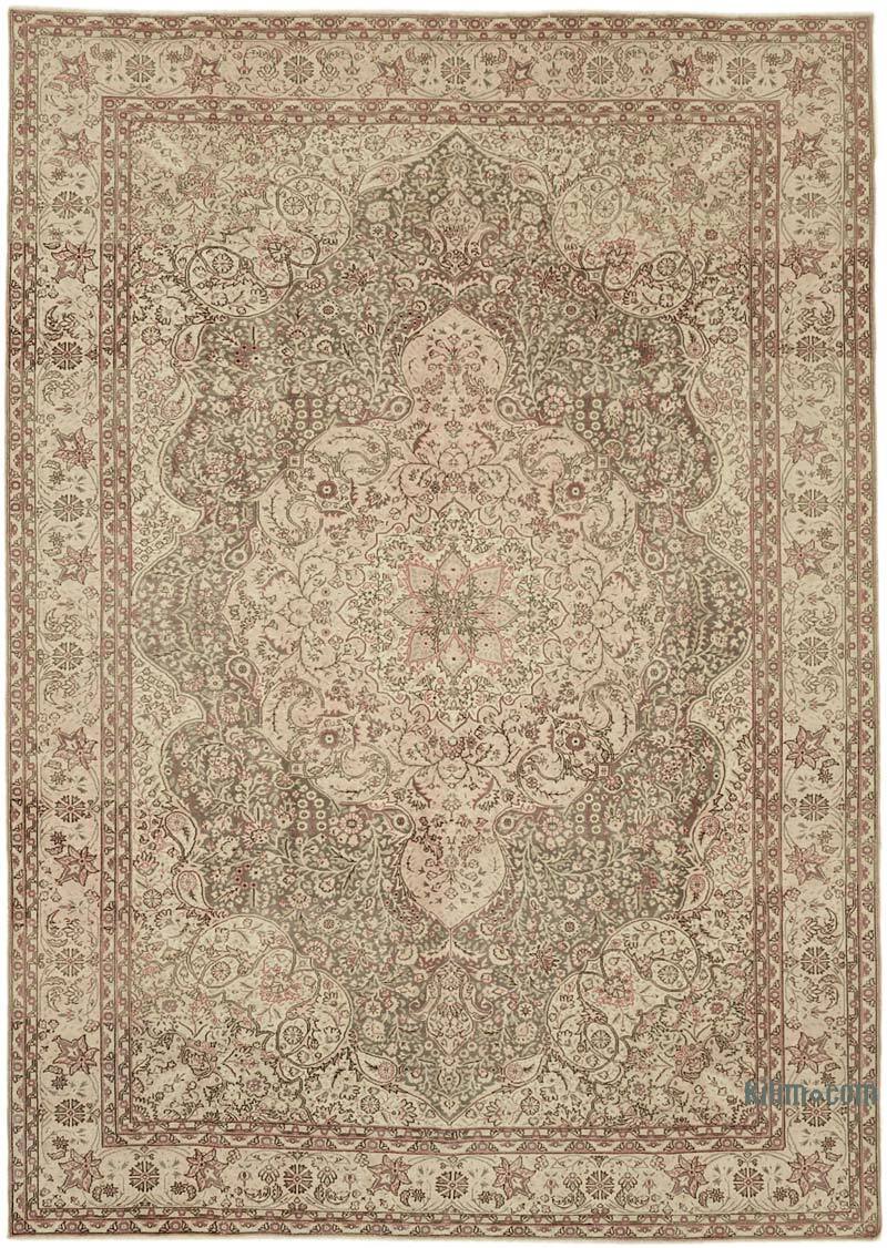 Alfombra Oriental Vintage Anudada a Mano - 243 cm x 348 cm - K0078414