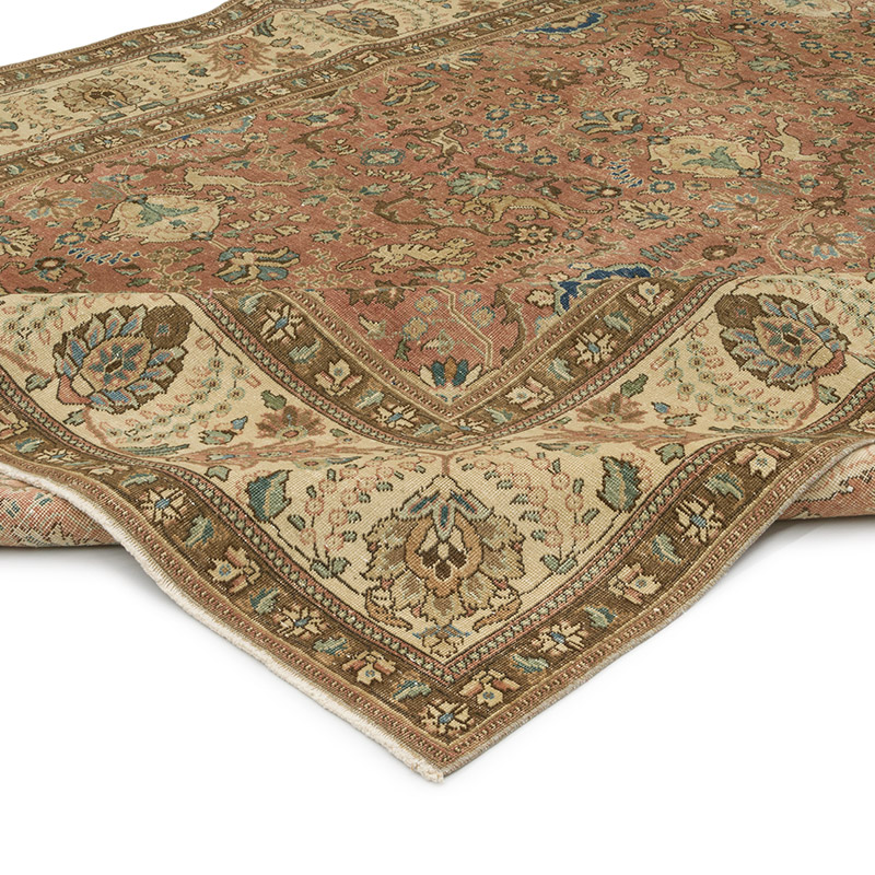 El Dokuma Vintage Halı - 242 cm x 342 cm - K0078416