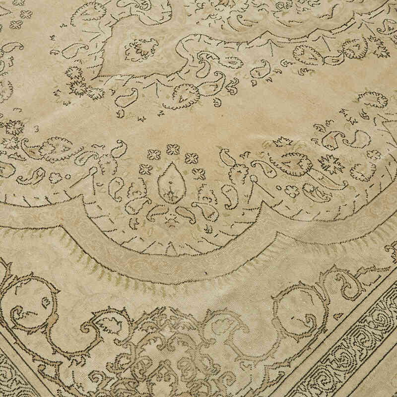 El Dokuma Vintage Halı - 243 cm x 339 cm - K0078422