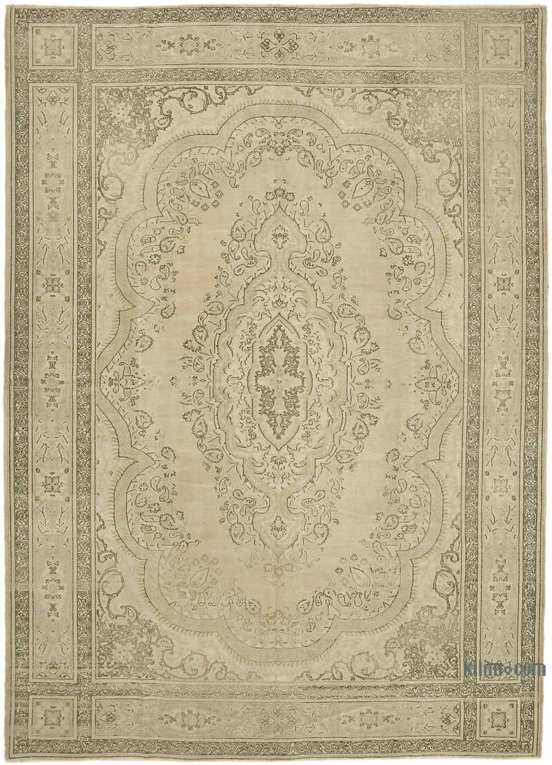 El Dokuma Vintage Halı - 243 cm x 339 cm - K0078422
