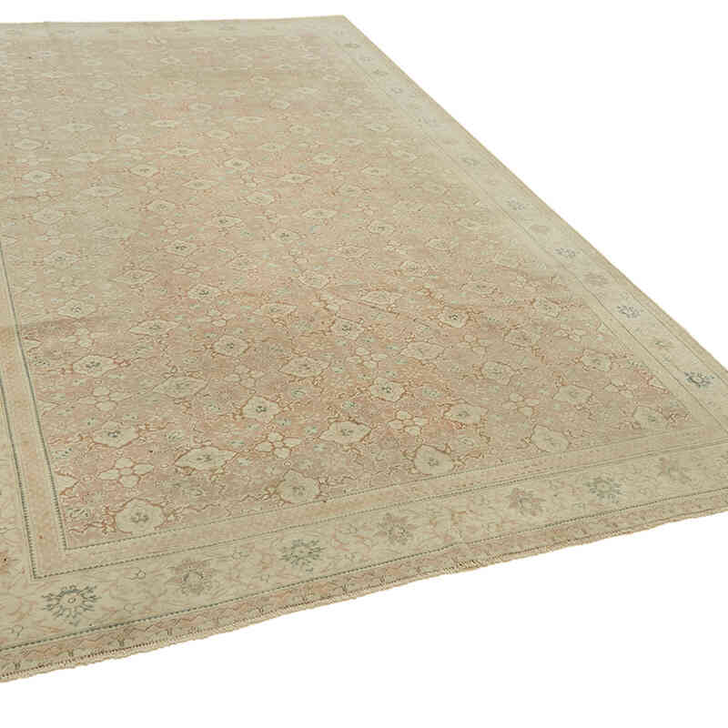 Vintage Hand-Knotted Oriental Rug - 8' 8" x 11' 6" (104" x 138") - K0078423