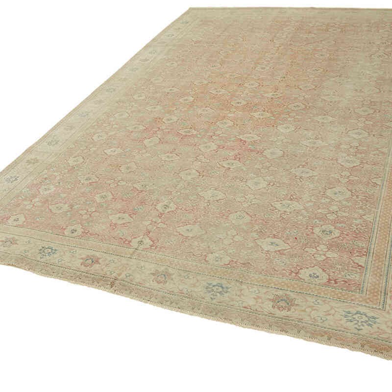 Vintage Hand-Knotted Oriental Rug - 8' 8" x 11' 6" (104" x 138") - K0078423