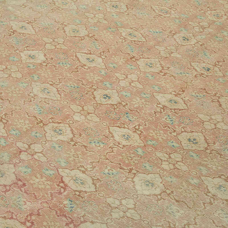 Vintage Hand-Knotted Oriental Rug - 8' 8" x 11' 6" (104" x 138") - K0078423