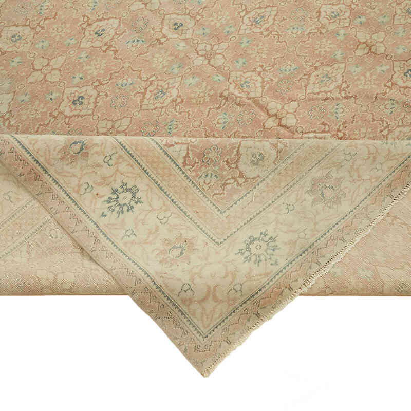 Vintage Hand-Knotted Oriental Rug - 8' 8" x 11' 6" (104" x 138") - K0078423