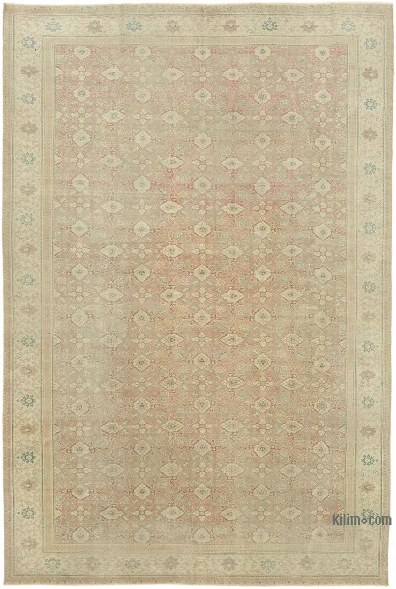 Vintage Hand-Knotted Oriental Rug - 8' 8" x 11' 6" (104" x 138") - K0078423
