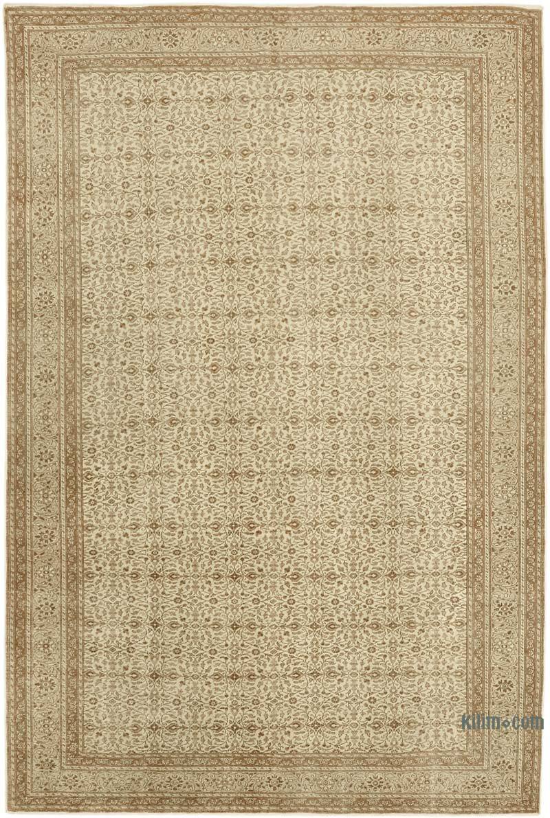 El Dokuma Vintage Halı - 248 cm x 348 cm - K0078424