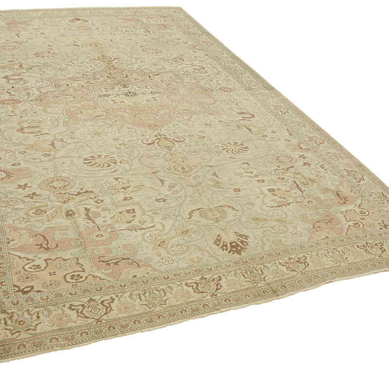 Vintage Hand-Knotted Oriental Rug - 8' 9" x 12' 9" (105" x 153") - K0078426