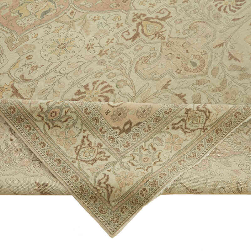 Vintage Hand-Knotted Oriental Rug - 8' 9" x 12' 9" (105" x 153") - K0078426