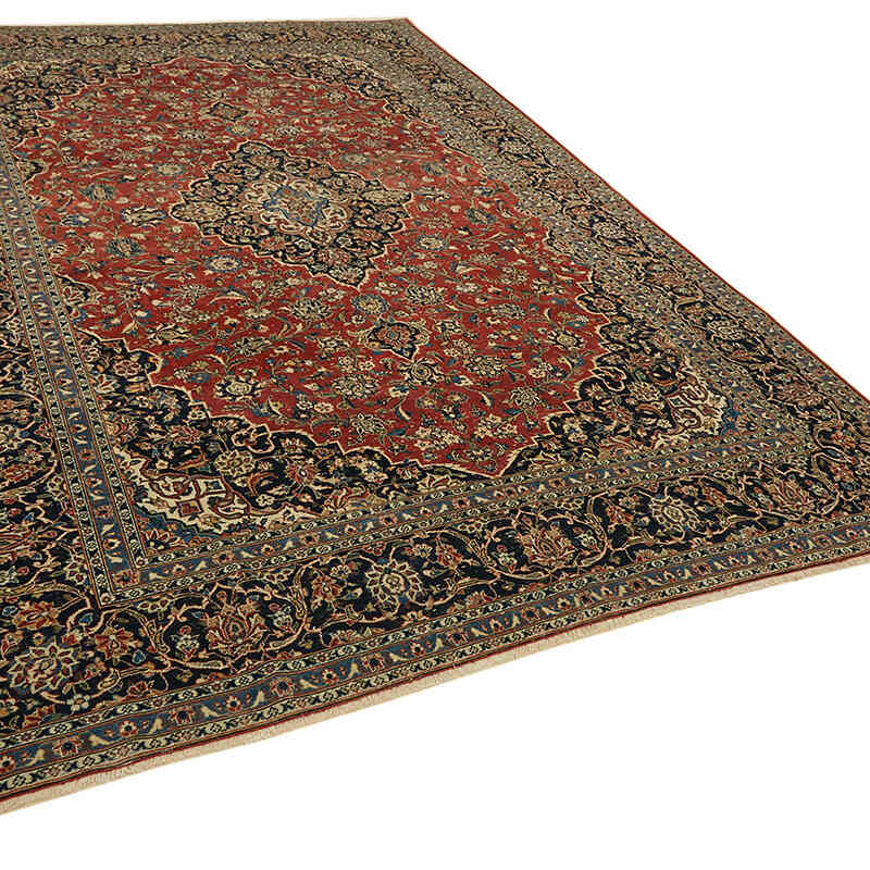 Vintage Hand-Knotted Oriental Rug - 8' 4" x 12' 2" (100" x 146") - K0078430